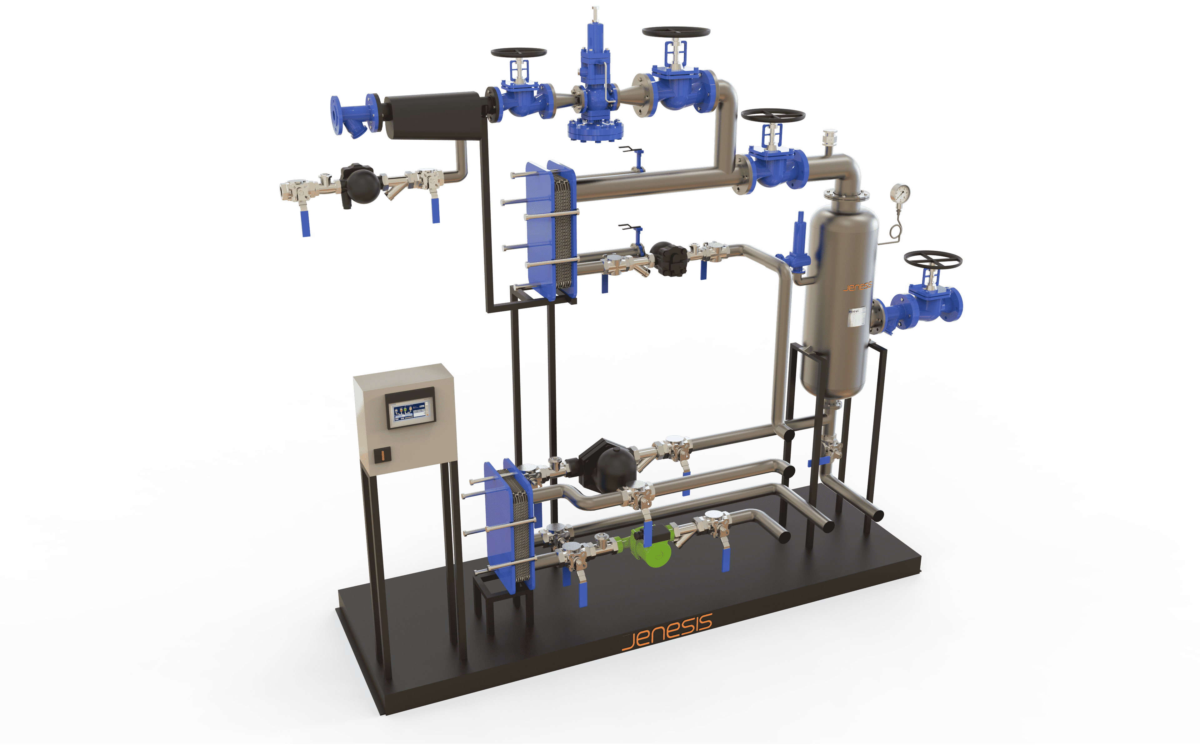 Jenesis Blöften Geri Kazanım - Sistem Şeması