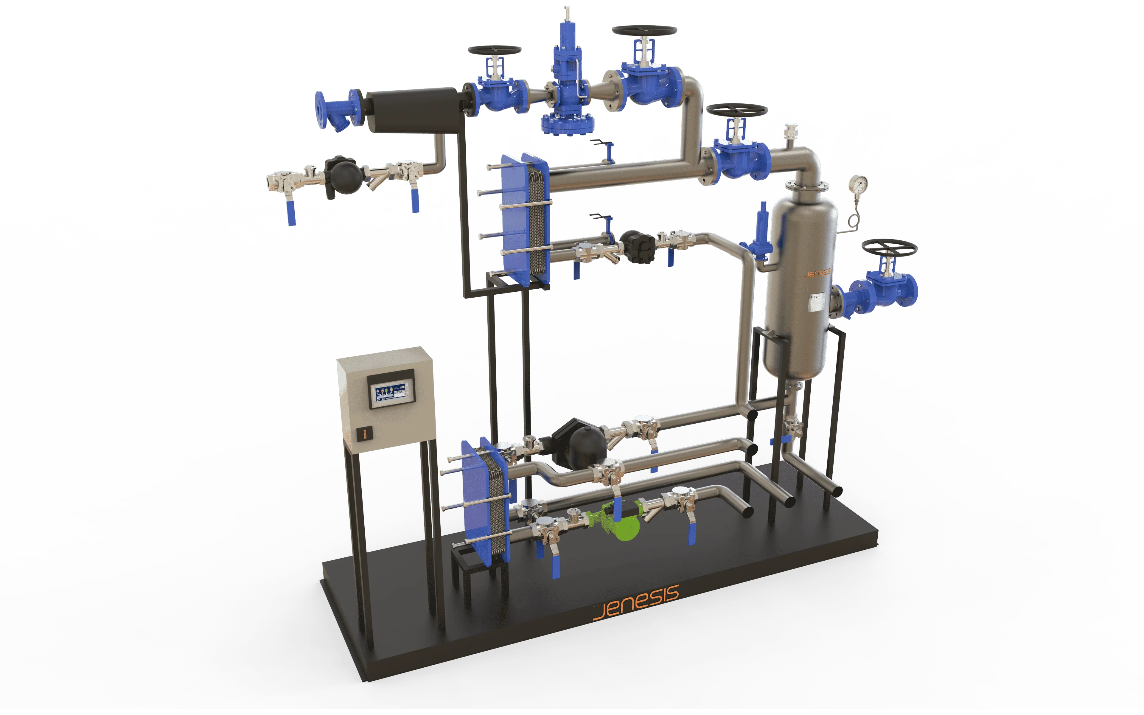 Jenesis Blöften Geri Kazanım - Sistem Şeması