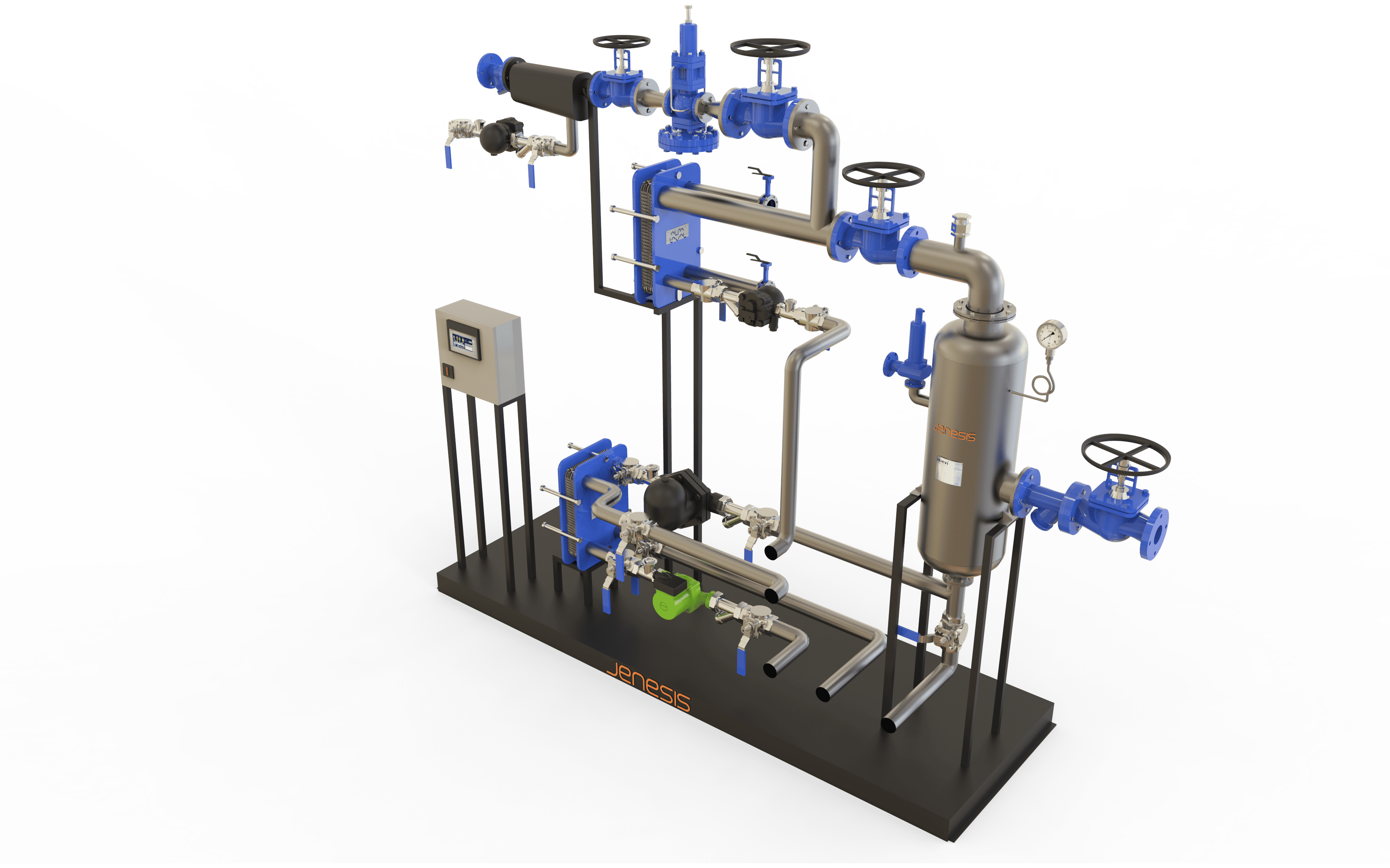 Jenesis Flaş Buhar Geri Kazanım Sistemi - Enerji Tasarrufu