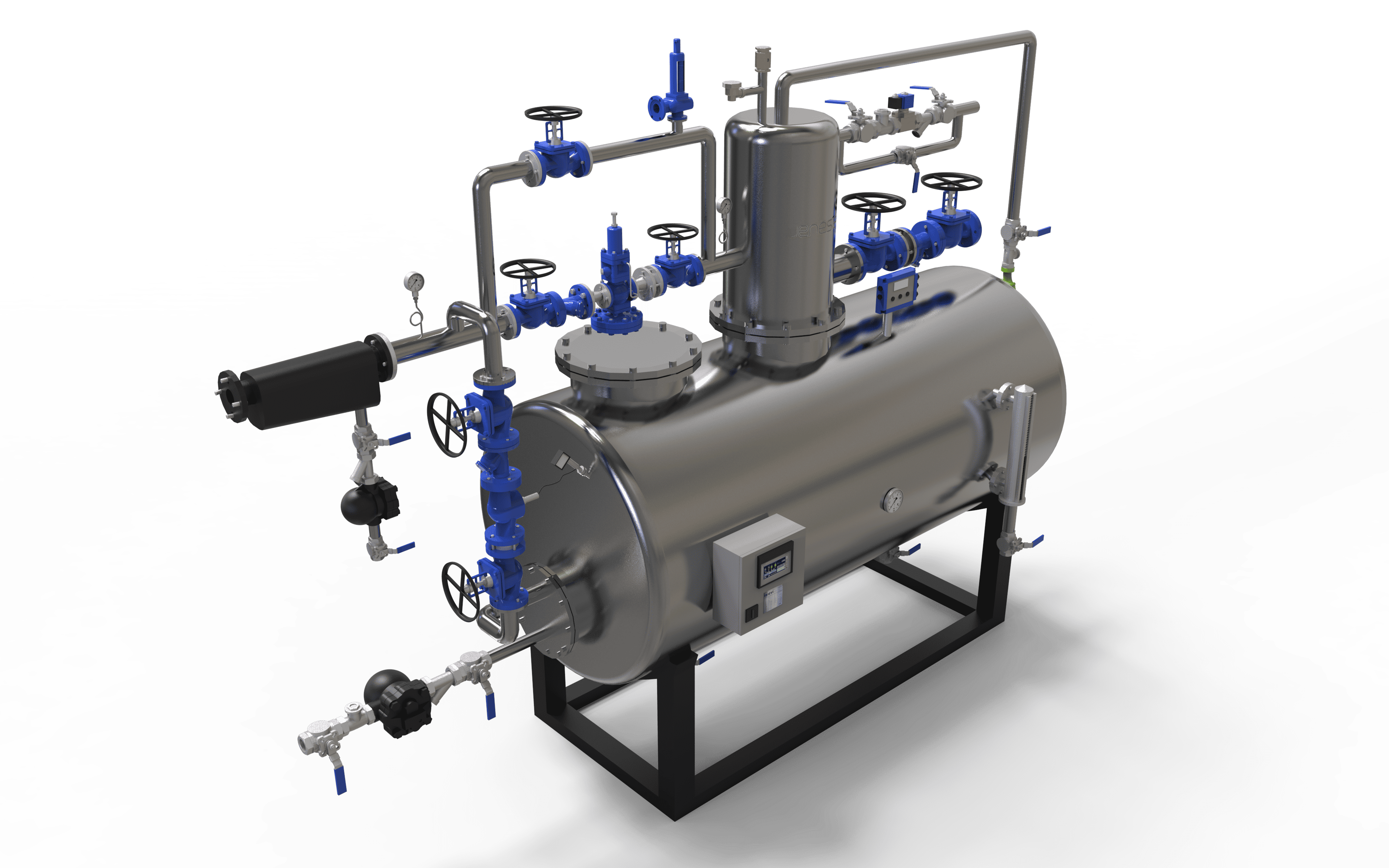 Jenesis Kompakt Degazör - Sistem Şeması