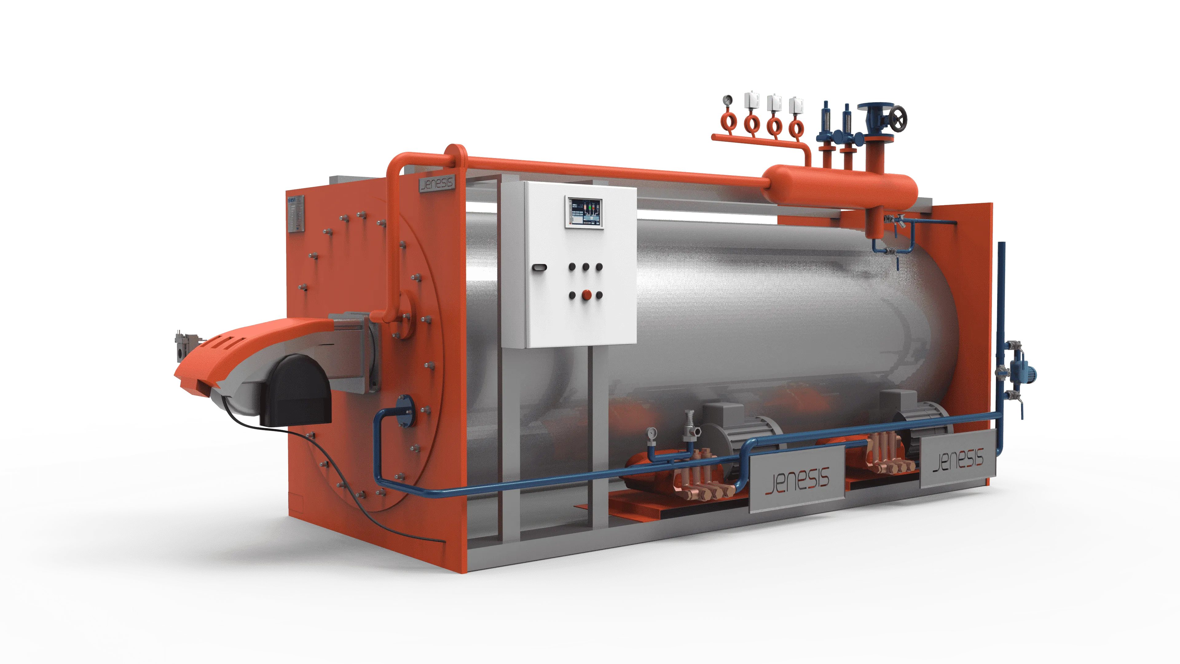 Yatık Tip Buhar Jeneratörü