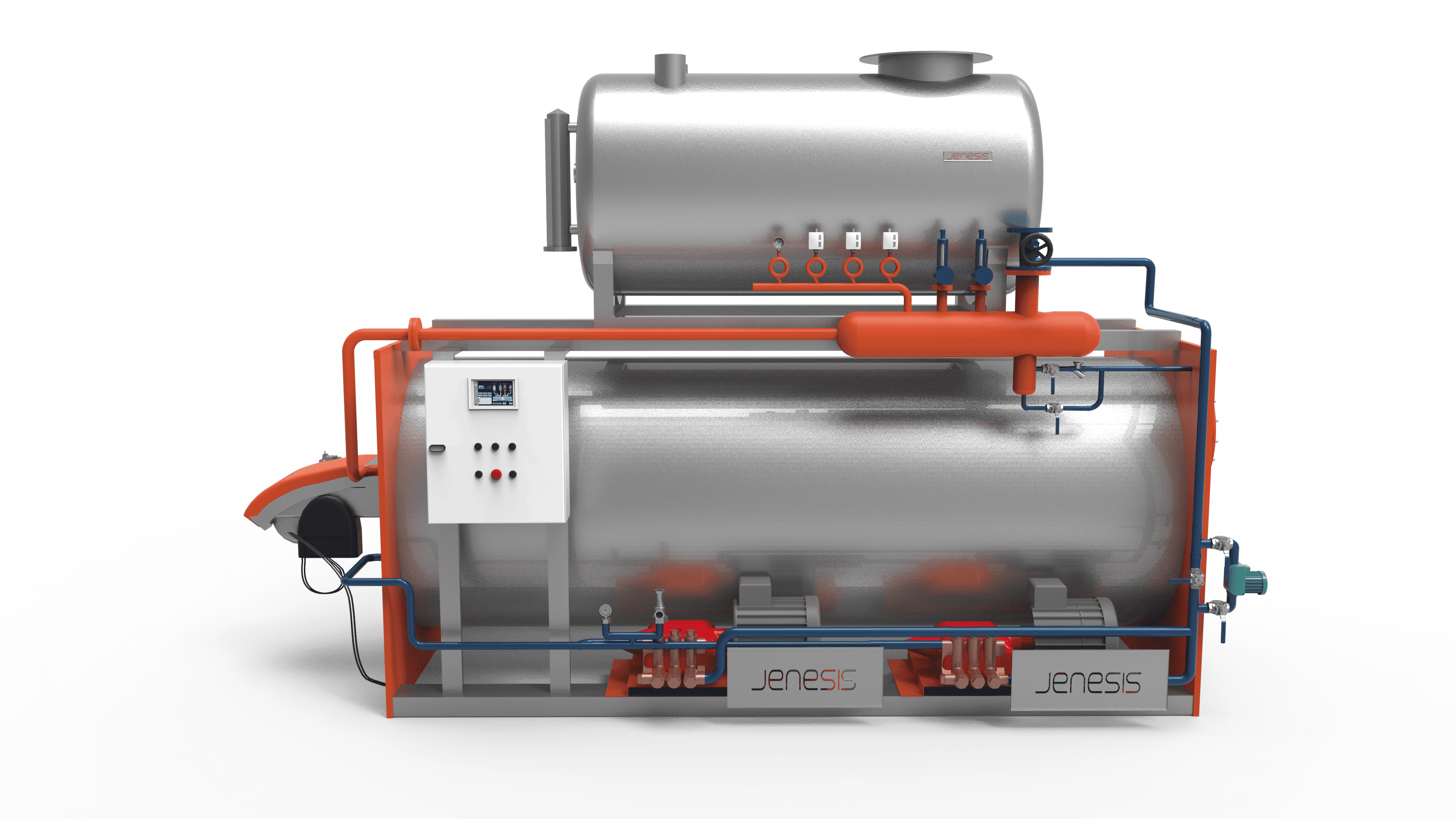 Jenesis Yatık Tip Buhar Jeneratörü - Teknik Detay