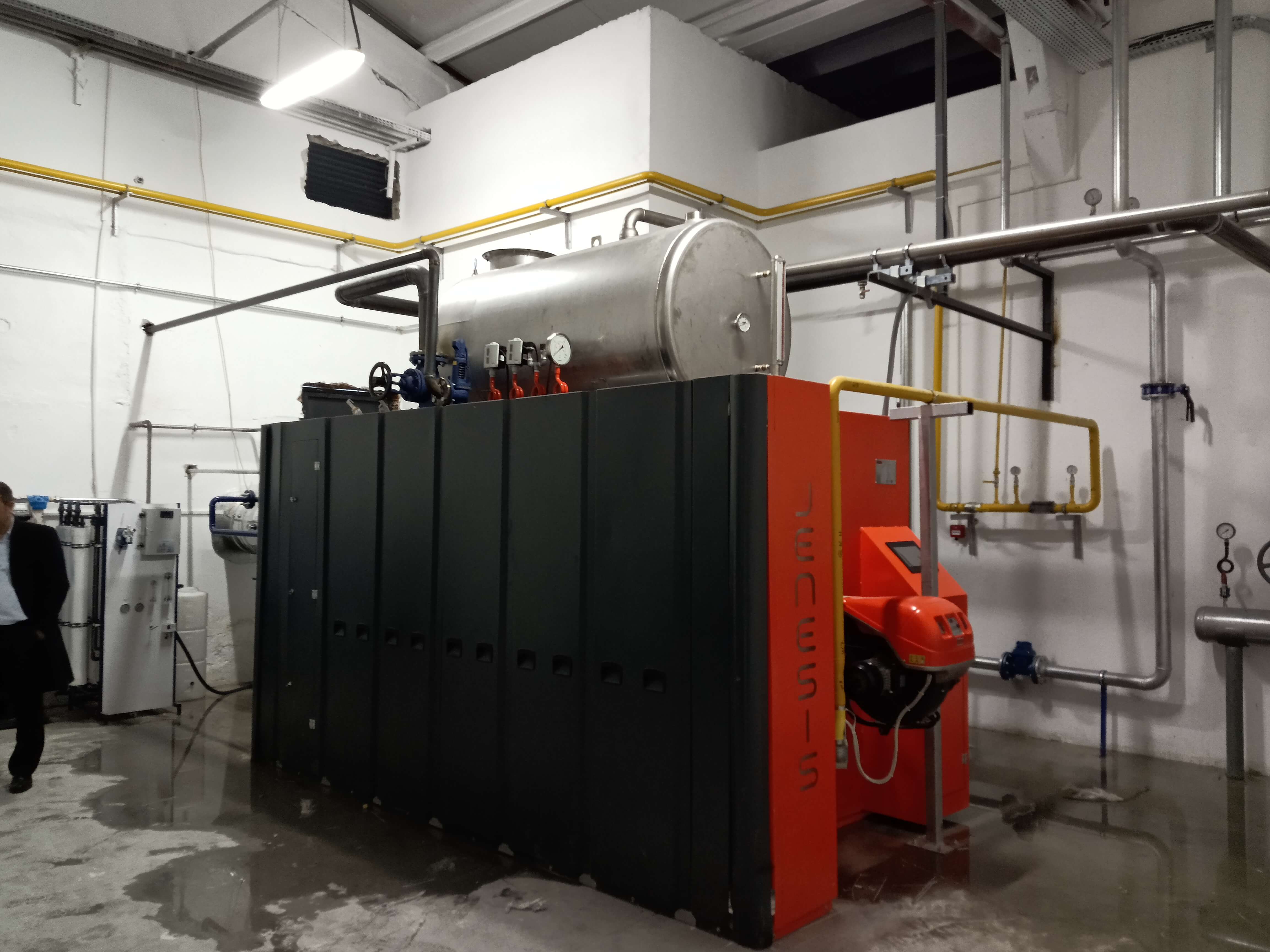 Jenesis Buhar Jeneratörü Kurulum Çalışması