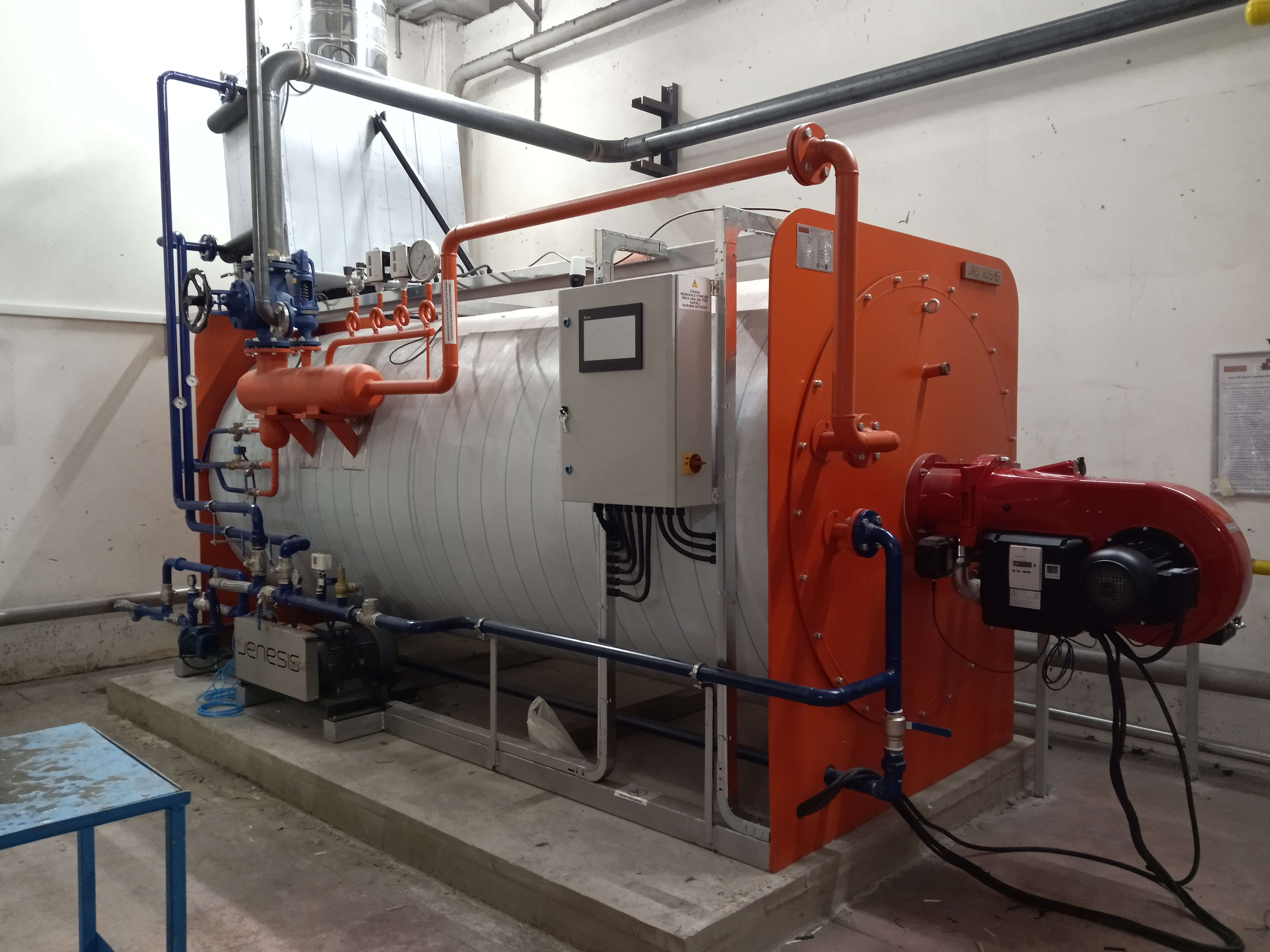 Jenesis Endüstriyel Buhar Sistemi Projesi