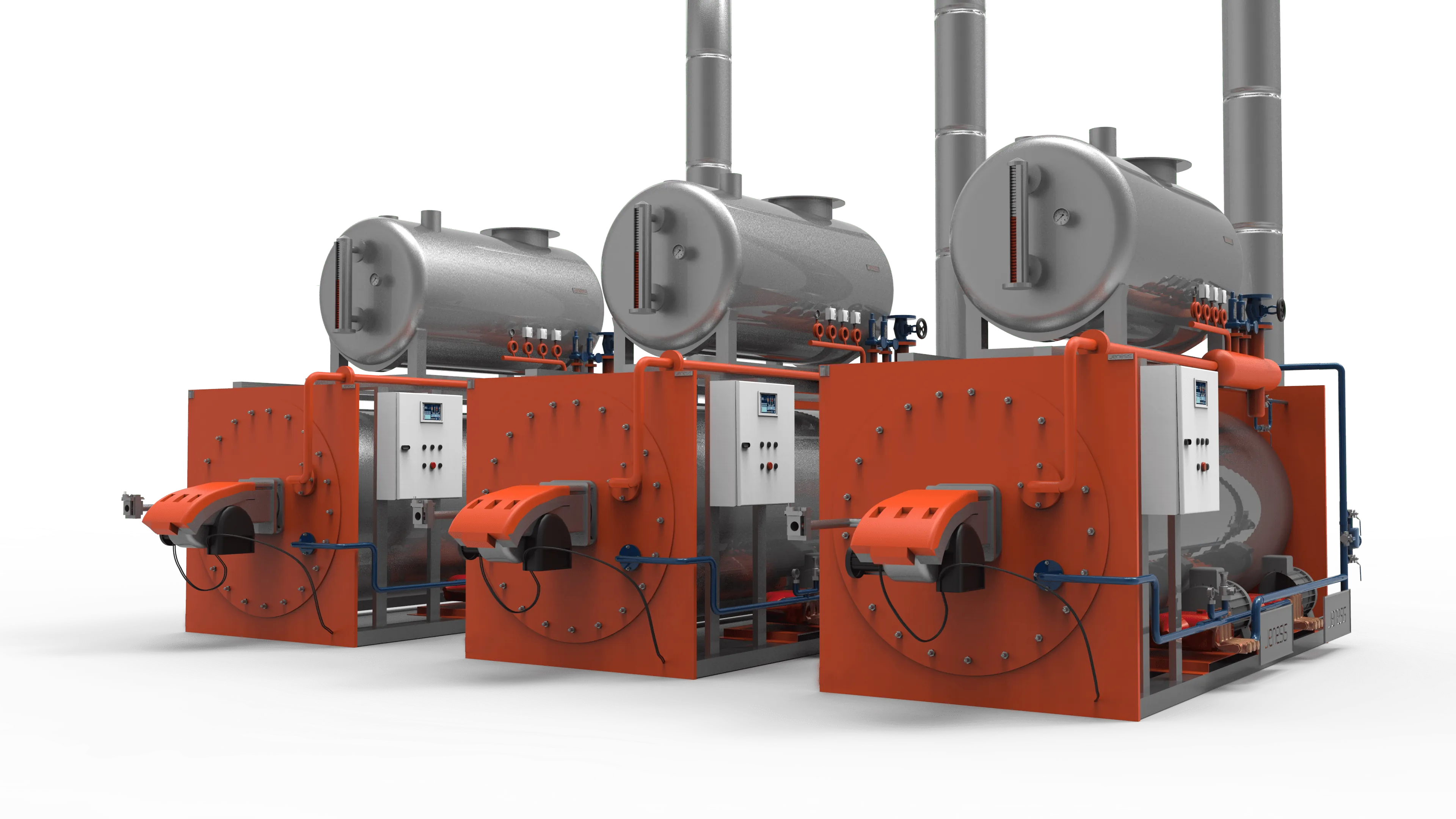 Jenesis HUB Kaskat Buhar Sistemi - Modüler Yedekli Buhar Üretimi